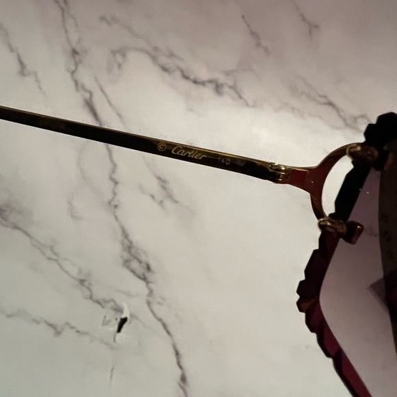 Authentic Mens C de Cartier Glasses - Picture 10 of 14
